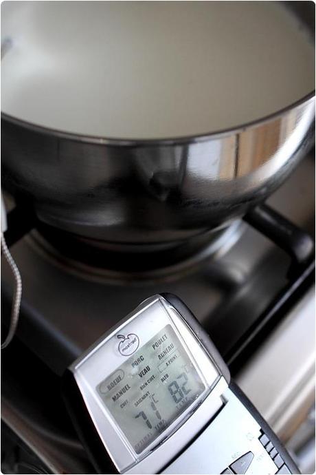 Fromage frais au poivre concassé