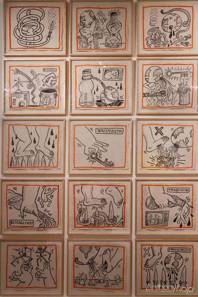 Reportage Photo - Paris... entre expositions et découvertes Keith Haring, Ron Mueck, Dynamo et un brin de bouddhisme ! Paris_keith_haring-62