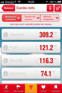 CardioInfo, une appli pour le coureurs qui ont du coeur