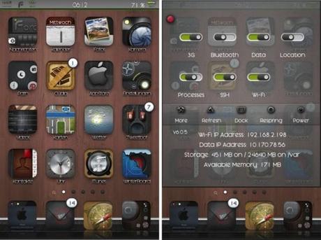 iForce, un thème sombre pour votre iPhone...