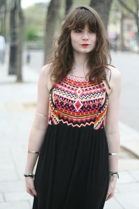 robe broderies ethniques