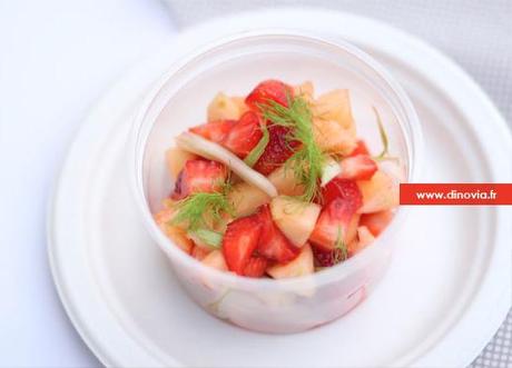 Petit pot pour salade de fruits