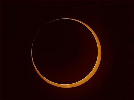 Eclipse photographiée au Cap York, Australie par Mc Carty