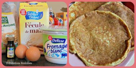 Pancakes fromage blanc