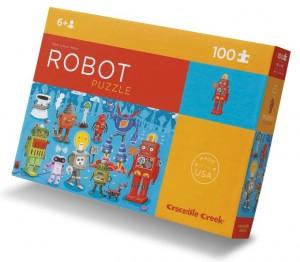 Puzzle pour enfant Robots - 100 pièces - Crocodile Creek