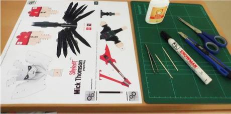 Papertoy Slipknot – Mick Thomson (x 2)