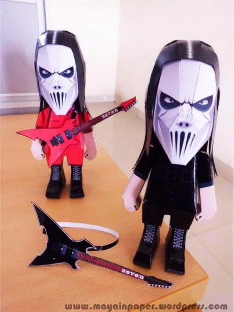 Papertoy Slipknot – Mick Thomson (x 2)
