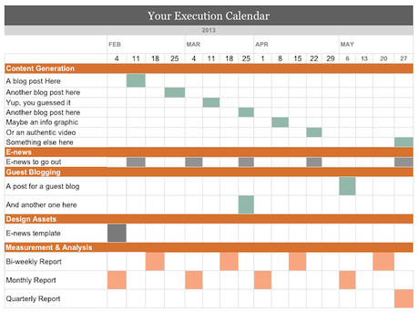 Calendrier strategique mission community manager