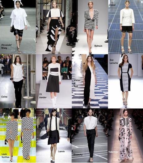 TENDANCE DE LA SEMAINE: LE NOIR ET LE BLANC