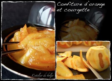 Confiture d’orange et courgette 3