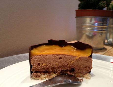 Entremets Coco-Choco-Passion, coque de Guanaja