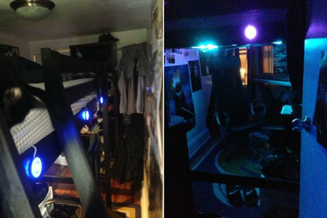 West Village, Manhattan, 1900 $: « loft, configuration du lit avec poste de travail. »