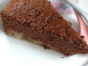 Moelleux chocolat rhubarbe (sans produits laitiers) Molten chocolate rhubarb cake (dairy free)