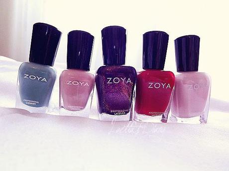 Ma petite collection ZOYA Nail.
