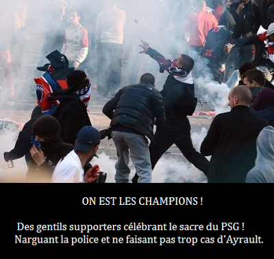 PSG CHAMPION ! CA GAZE POUR LES QATARI !