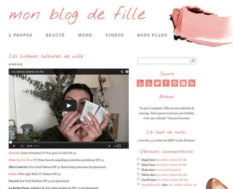 mon blog de fille