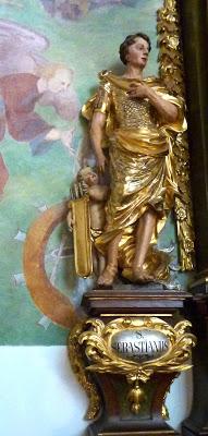 Le Saint Sébastien de Freising a la flèche légère