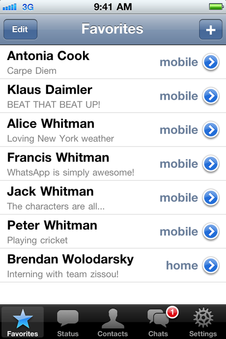 WhatsApp Messenger iPhone BBM: BlackBerry Messenger sur iOS, c’est pour bientôt!