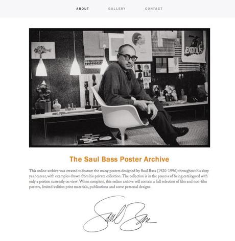 Les archives de Saul Bass en ligne