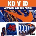 Nike KD V iD option Christmas Graphic