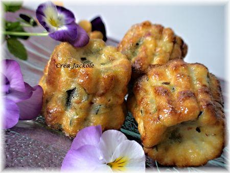cannelés aux courgettes et tomates 2