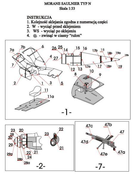 Papercraft Maurane Saulnier type N
