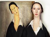 portraits d’art moderne étaient humains