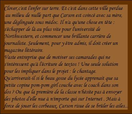 Struck, Comment foudroyer sa réputation en un éclair de Chris Colfer