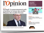 L’Opinion, nouveau quotidien Kiosque l’iPad