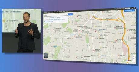 new google maps Google I/O: des annonces à la tonne