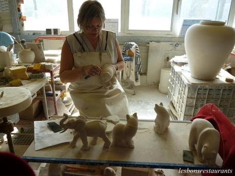 LONGWY(54)-Manufacture Faïenceries et Émaux de Longwy-Atelier de Retouche