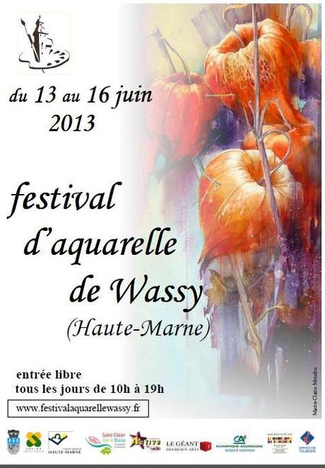 Festival d’aquarelle de Wassy 2013