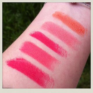 Mon Top 5 des rouges à lèvres printemps/ été !