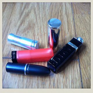 Mon Top 5 des rouges à lèvres printemps/ été !