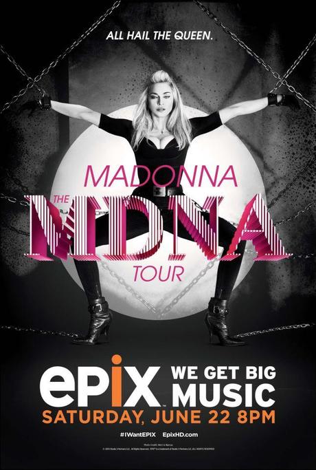 Madonna : 1er teaser du MDNA Tour bientôt sur la chaîne EPIX