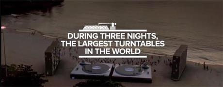 La platine de danse de Nestlé