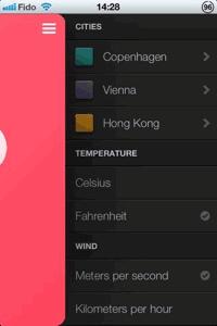 Sun application météo Mac Aficionados