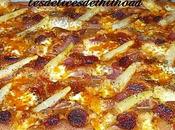 pizza asperges jambon chorizo