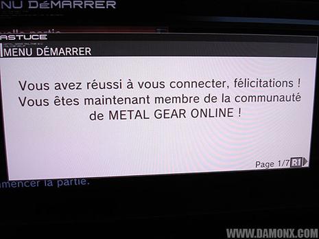 Metal Gear Online Beta Lancement Foiré?
