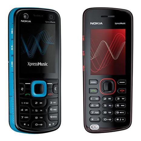 XpressMusic 5220 et 5320 de Nokia