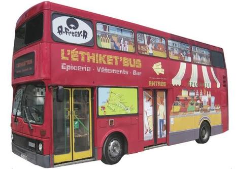 L'Ethiket'Bus, un magasin-coopérative itinérant
