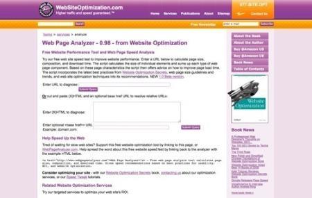 Web Page Analyzer lightbox 10 outils gratuits pour tester la vitesse de votre site e commerce