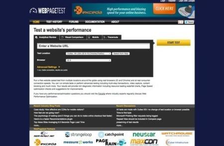 WebPagetest lightbox 10 outils gratuits pour tester la vitesse de votre site e commerce