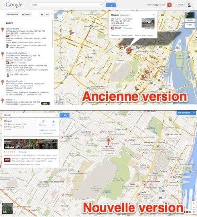 google maps recherch La nouvelle version de Google Maps est vraiment top!