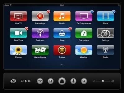 Apple TV Concept, la télé au bout des doigts...