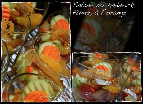 Salade au haddock fumé, à l’orange, prémisce de printemps Salade au haddock fumé, à l’orange 3