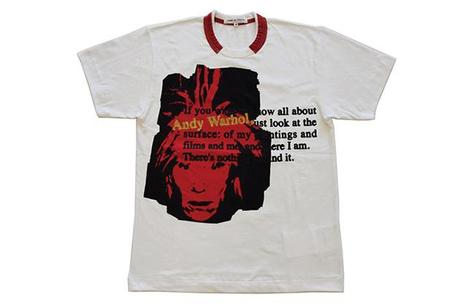 La collection Andy Warhol X Comme des Garçons...