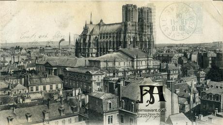 L'église Saint-Jacques et la vue de son clocher au début du XXème