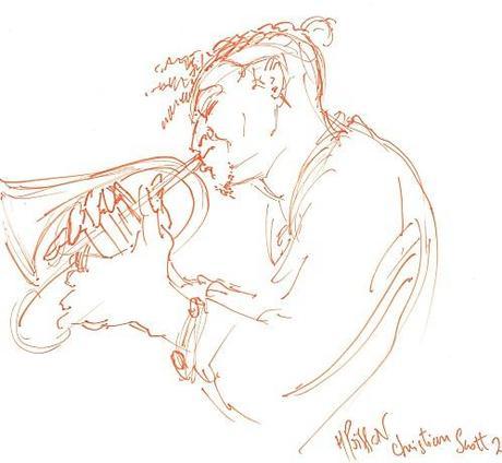 Christian Scott solo Duc Nov 2012-1 (1)