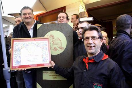 Remise offielle de la Bouteille d'or 2012